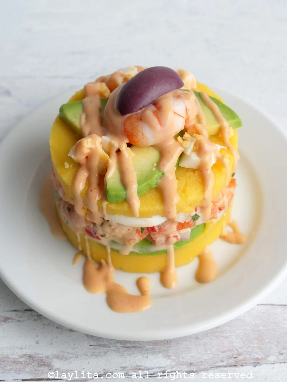 Causa de Mariscos